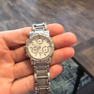 Woman’s diamond watch